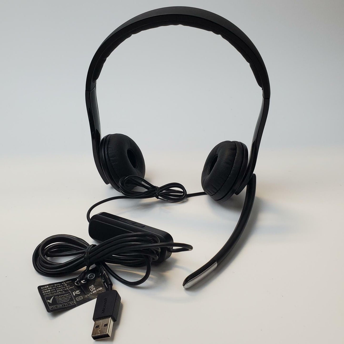 MICROSOFT LIFECHAT LX-6000 USB Wired Headset | Grade A