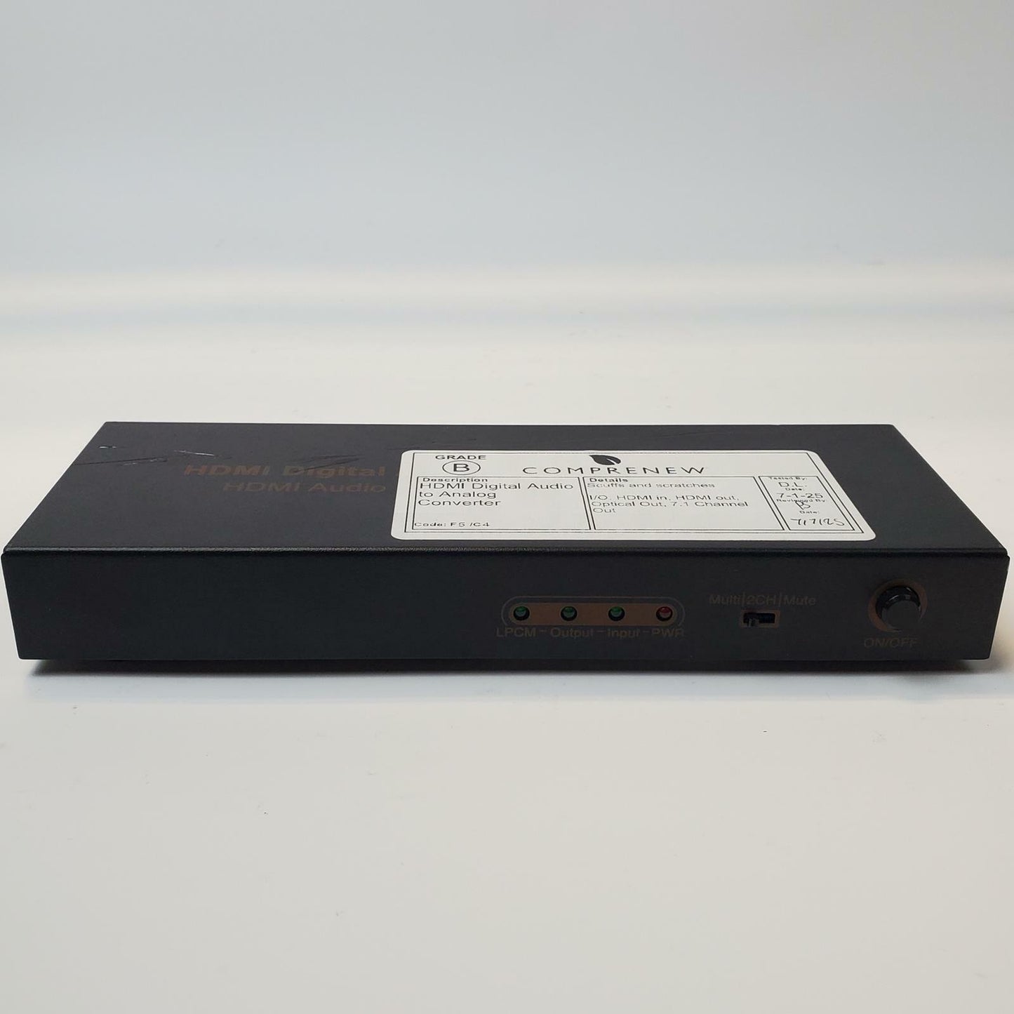 HDMI Digital Audio to Analog Converter | Grade B
