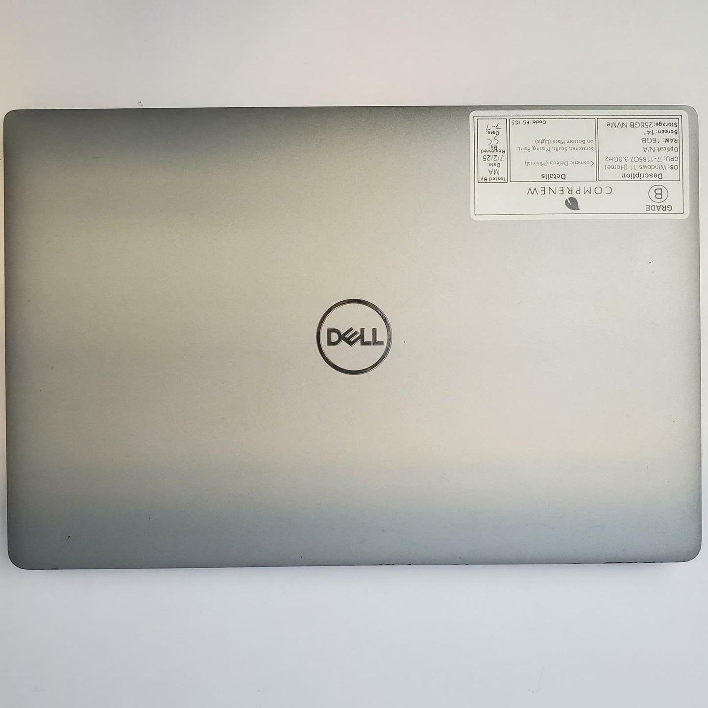 DELL LATITUDE 5420 Win 11 Home i7-1185G7 16GB RAM 256GB NVME | Grade B | 7632