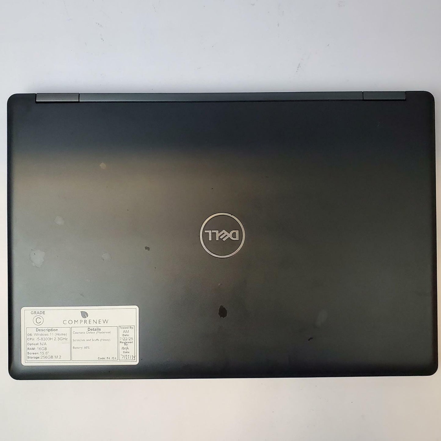 DELL LATITUDE 5591 Win 11 Home I5-8300H 16GB RAM 256GB M.2 | Grade C