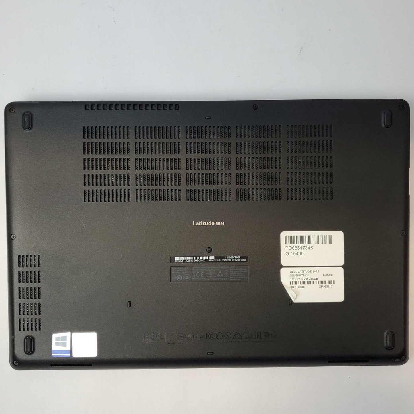 DELL LATITUDE 5591 Win 11 Home I5-8300H 16GB RAM 256GB M.2 | Grade C