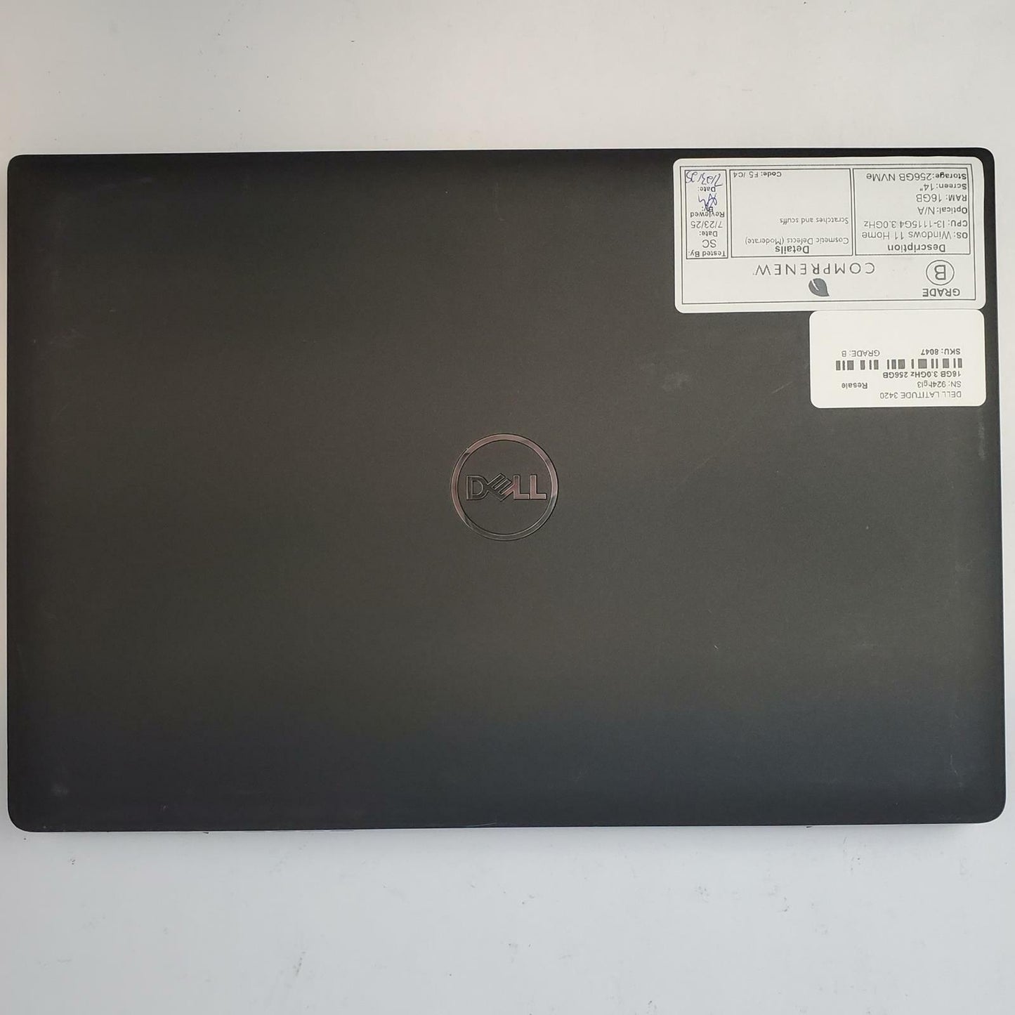 DELL LATITUDE 3420 Win 11 Home I3-1115G4 16GB RAM 256GB NVME | Grade B | 8047