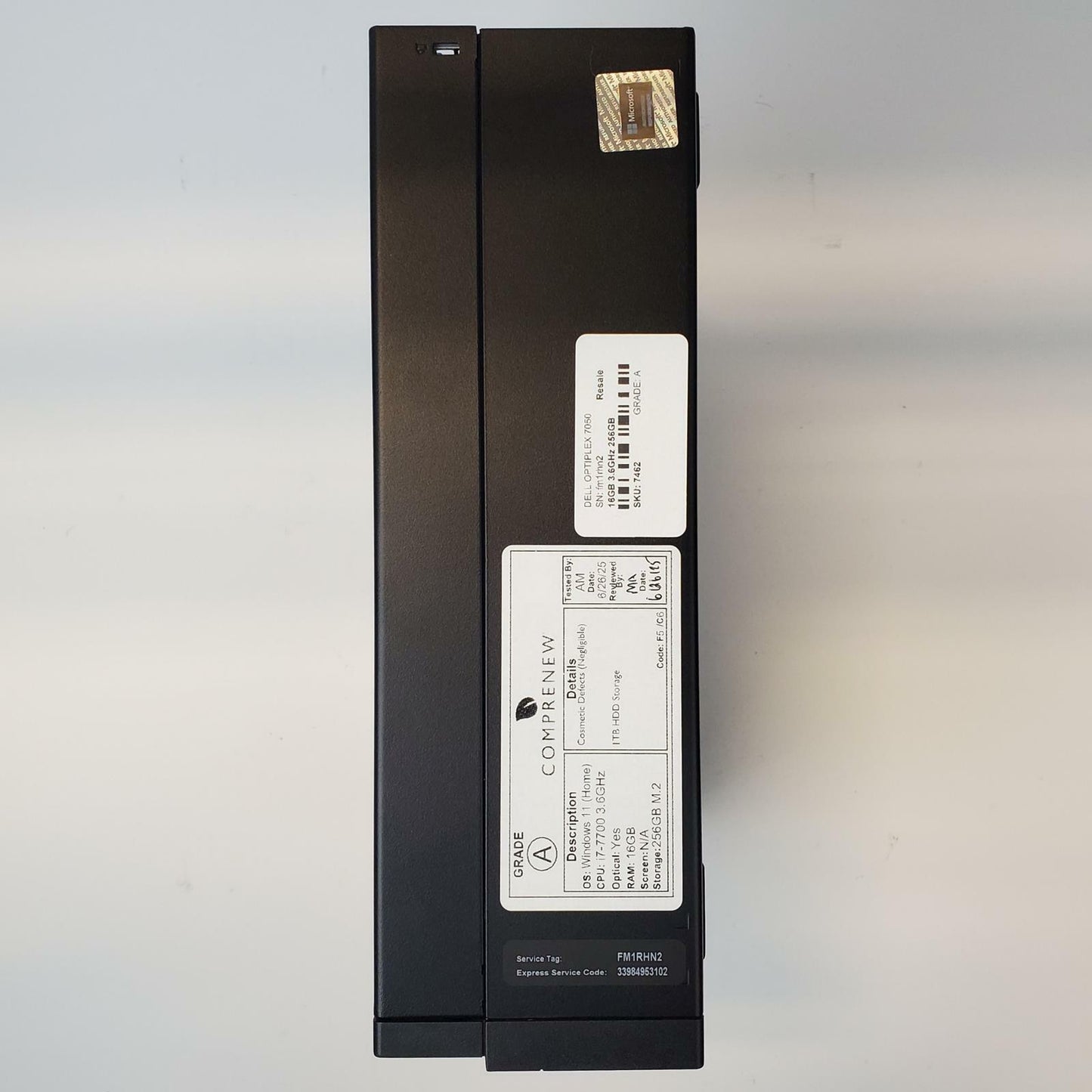 DELL OPTIPLEX 7050 Win 11 Home i7-7700 16GB RAM 256GB M.2 | Grade A