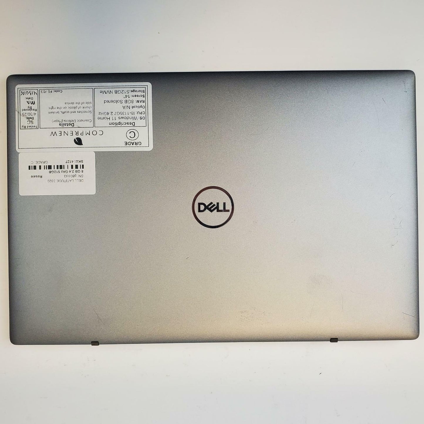 Dell Latitude 3320 Win 11 Home i5-1135G7 8GB RAM 512GB NVMe | Grade C