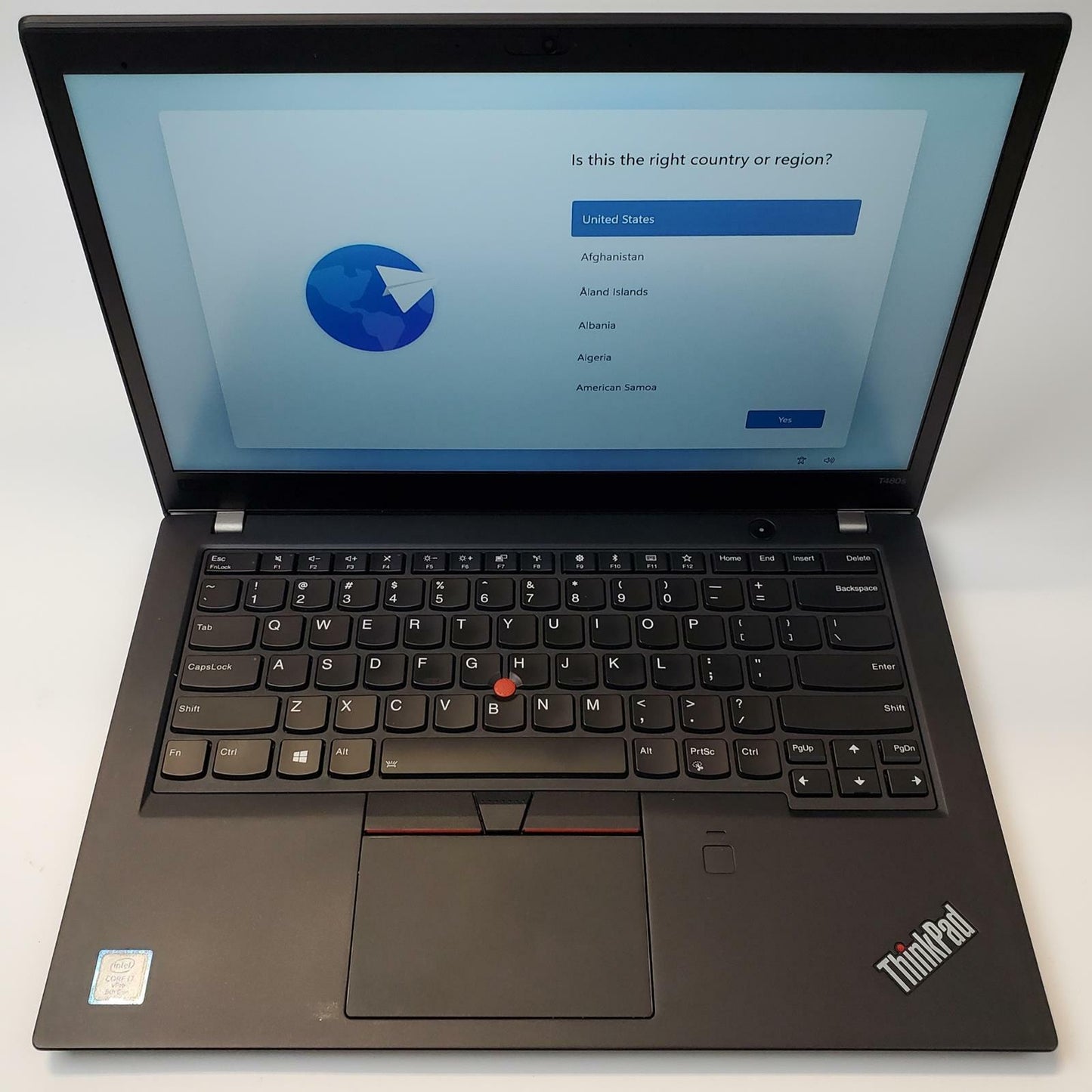 Lenovo ThinkPad T480S Win 11 Home i7-8650U 24GB RAM 256GB NVMe | Grade B