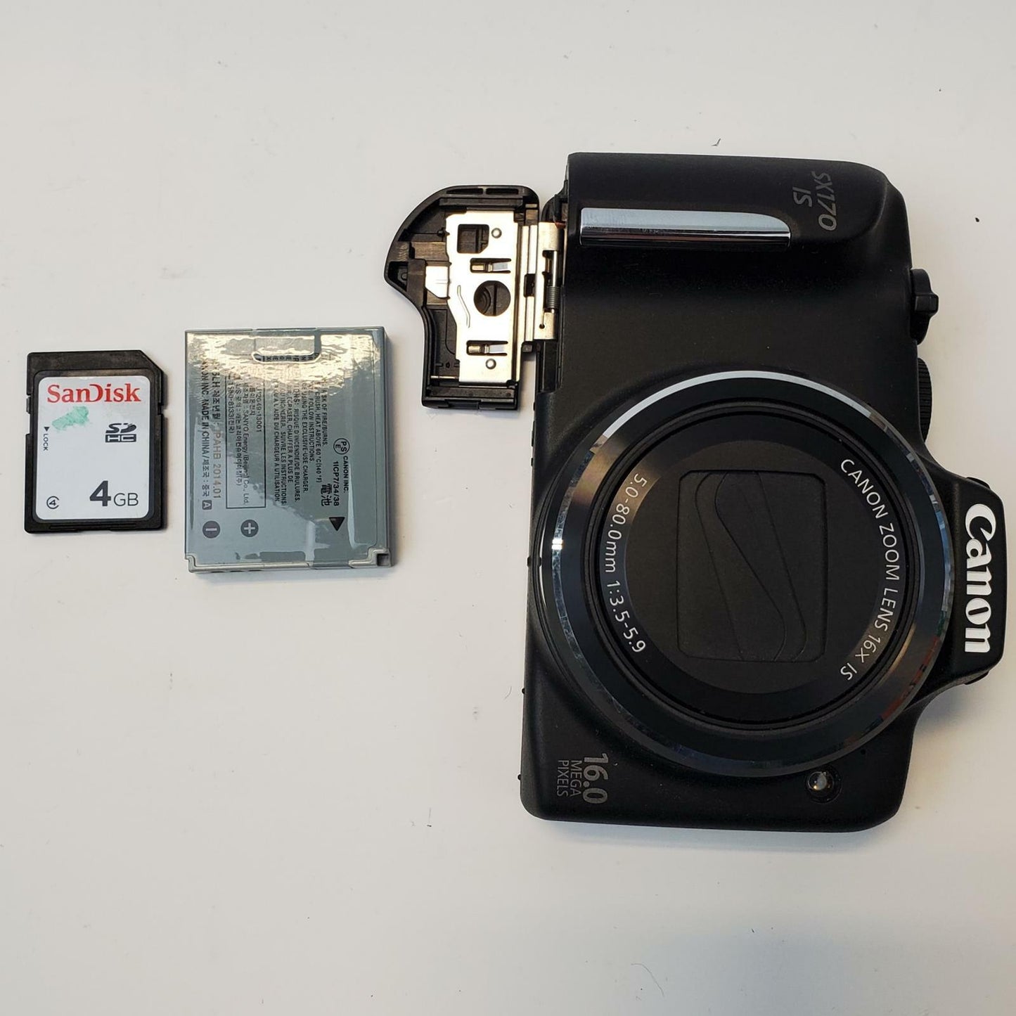 Canon PC2006 PowerShot SX170 IS Digital Camera Bundle | Grade B
