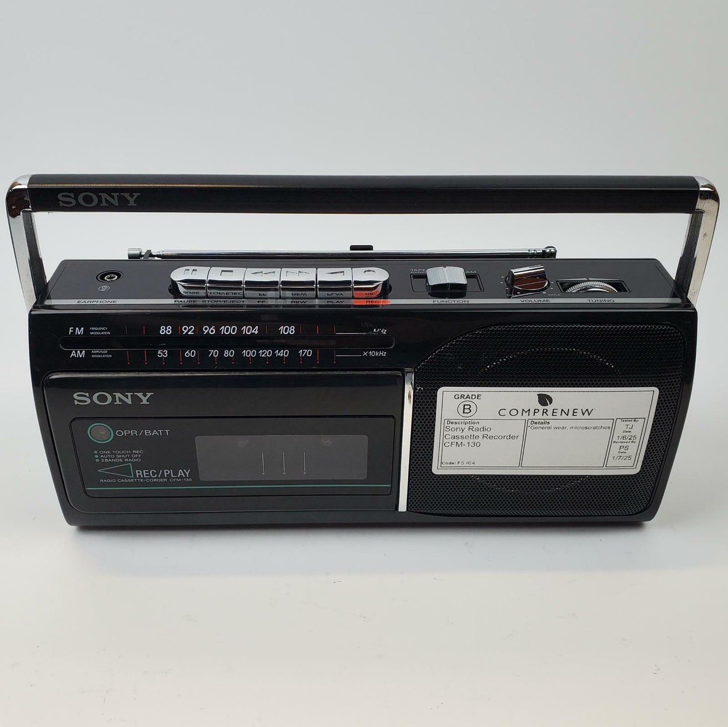 Sony CFM-130 Radio/Cassette Recorder | Grade B