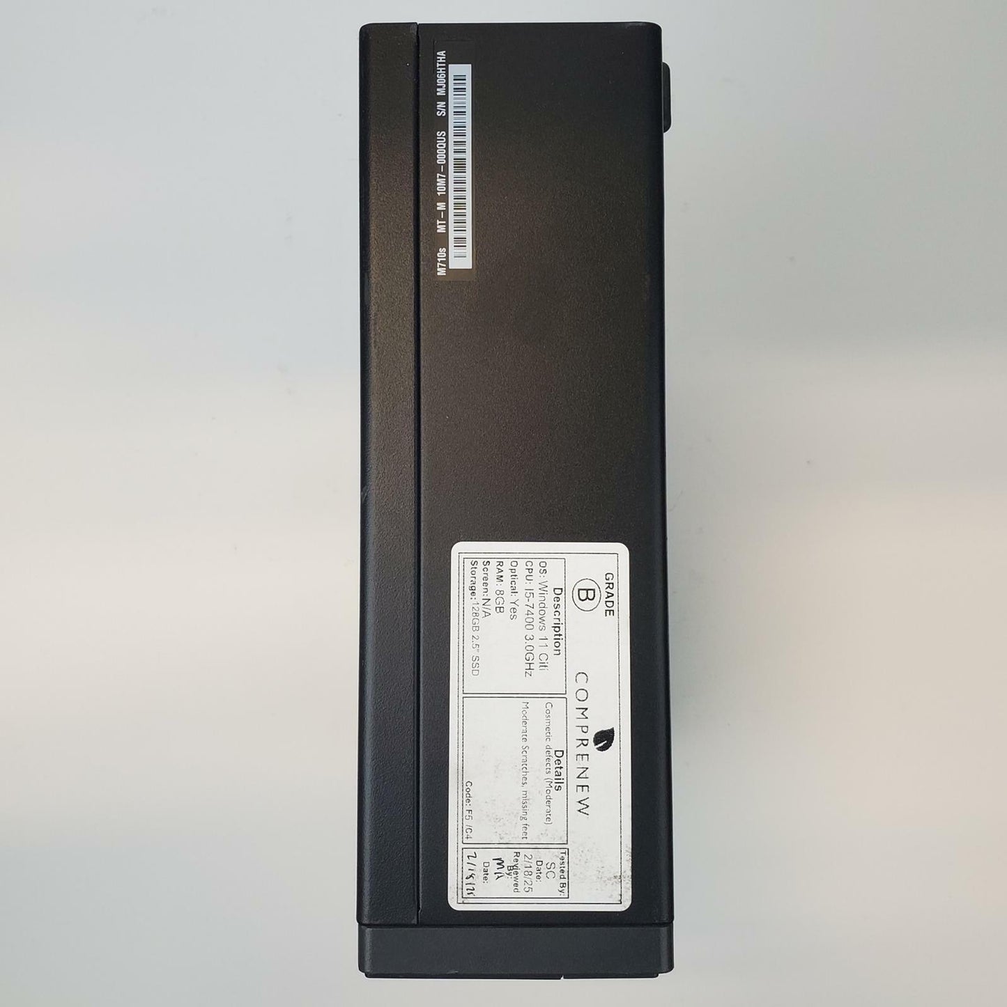Lenovo ThinkCentre M710S Win 11 Pro i5-7400 8GB RAM 128GB SSD | Grade B