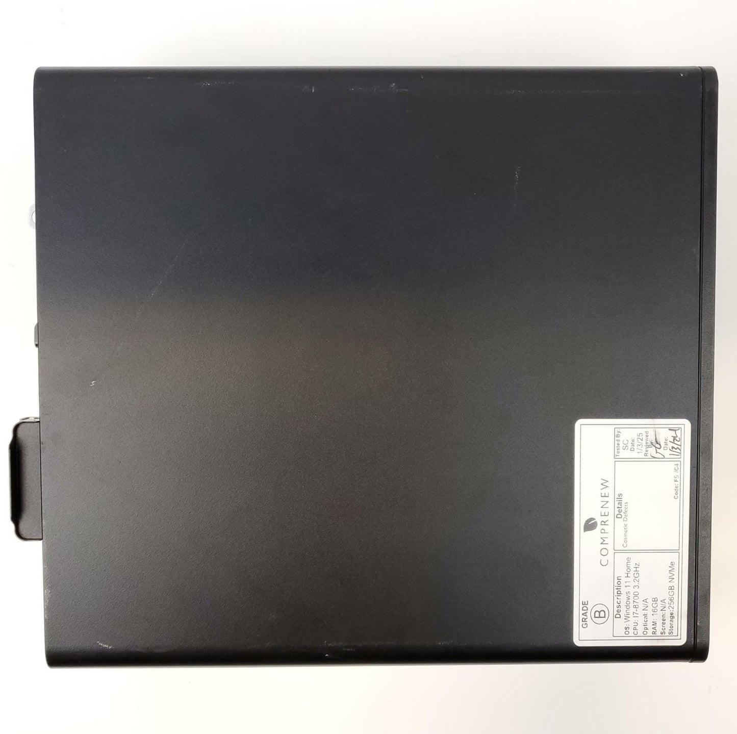 HP ProDesk 600 G4 Win 11 Home i7-8700 16GB RAM 256GB NVMe | Grade B