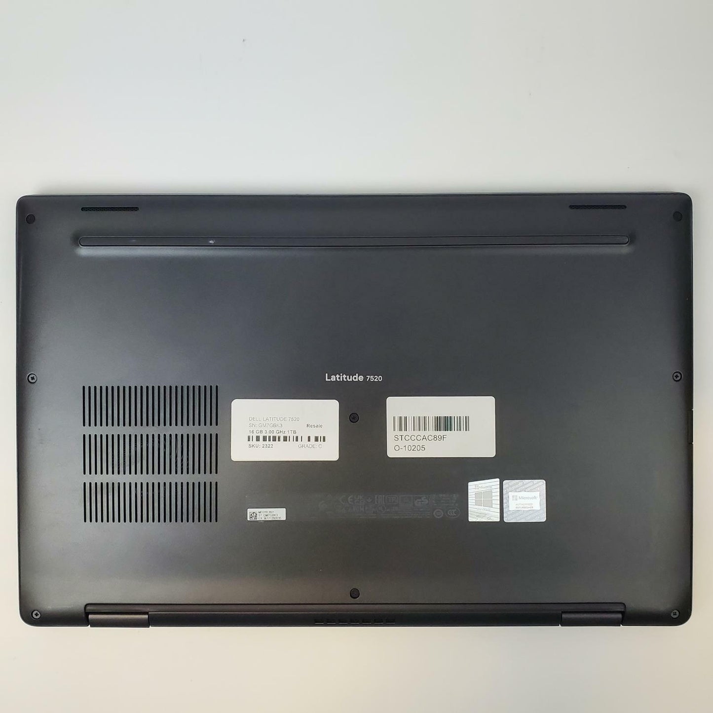 Dell Latitude 7520 Win 11 Home i7-1185G7 16GB RAM 1TB NVMe | Grade C