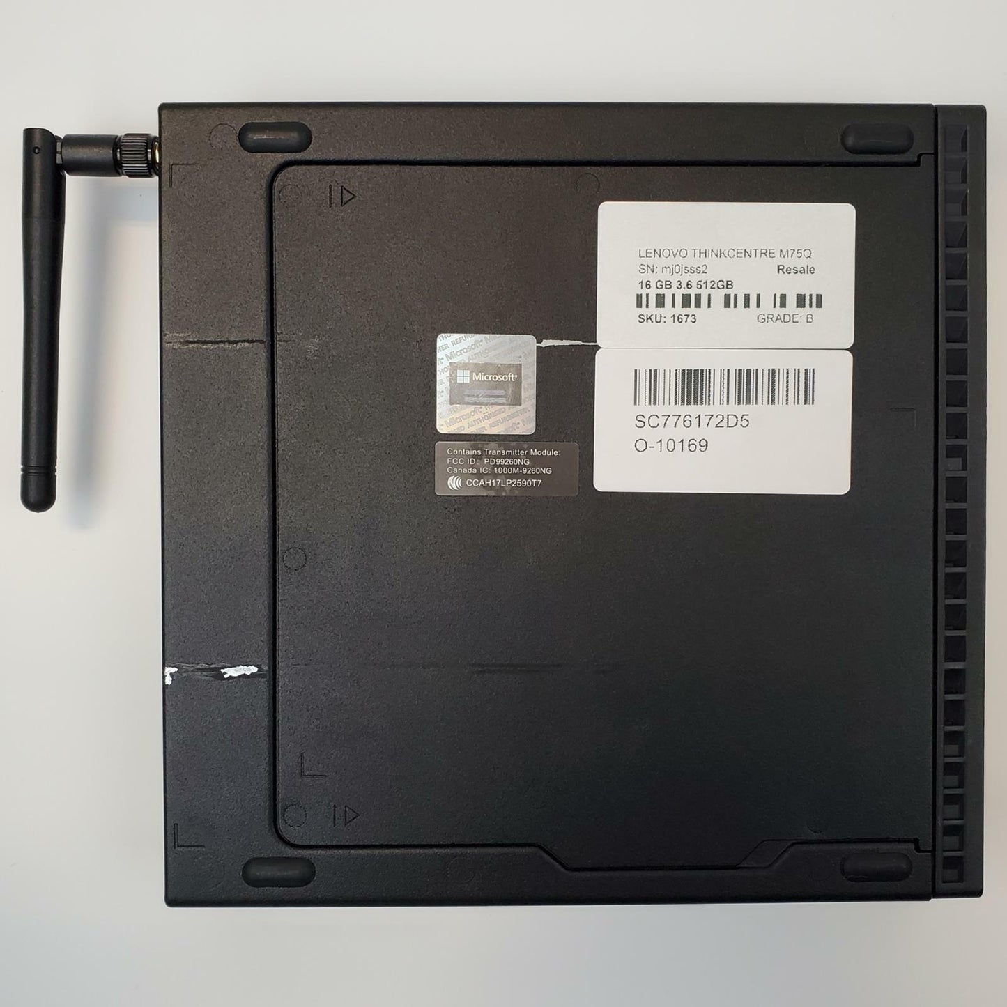 Lenovo ThinkCentre M75Q G2 Win 11 Ryzen 3 5350GE 16GB RAM 512GB NVMe | Grade B