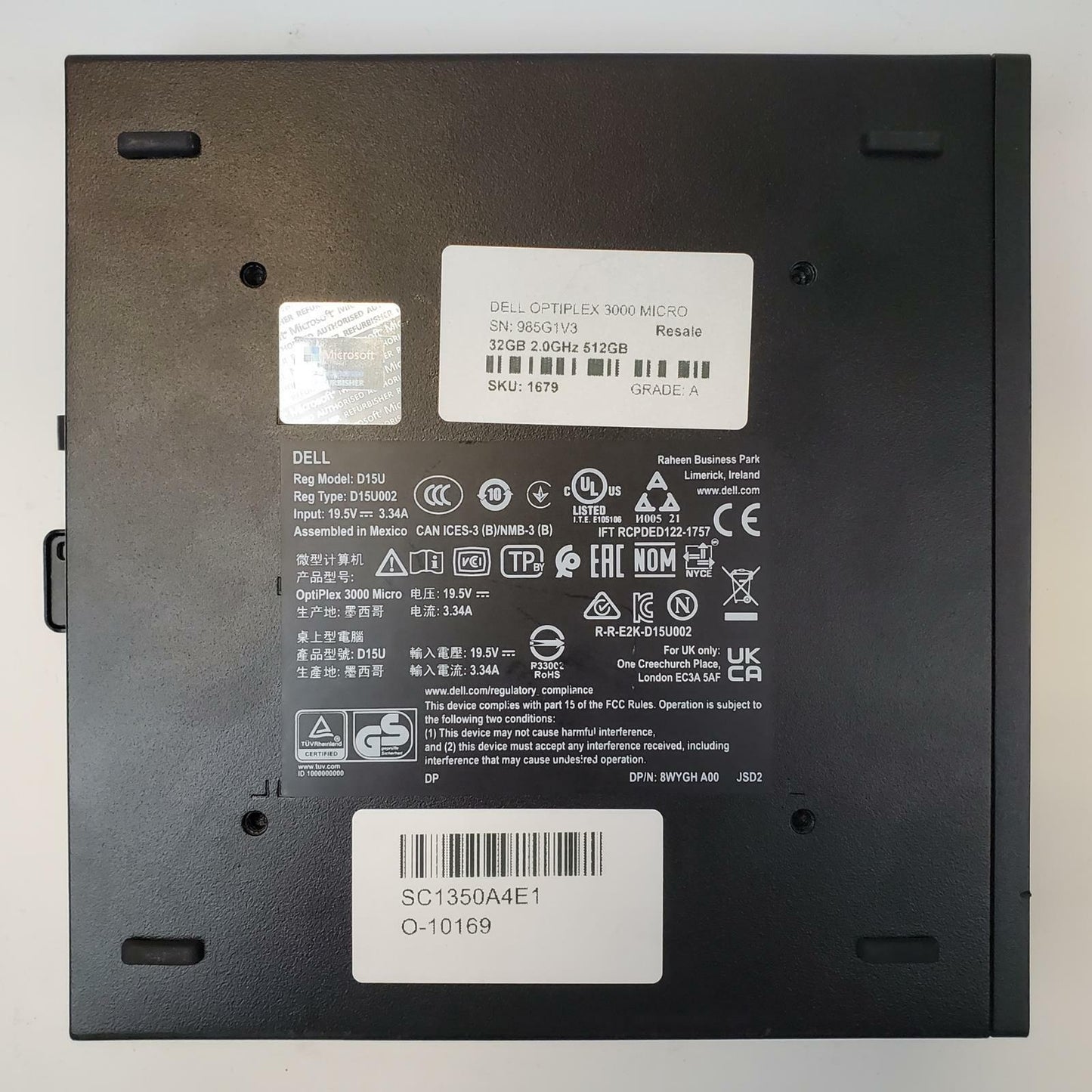 Dell OptiPlex 3000 Win 11 Home i5-12500T 32GB RAM 512GB NVMe | Grade A