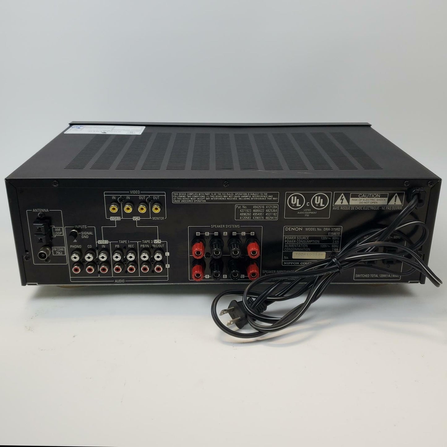 Denon DRA-375RD Stereo AV Receiver | Grade B