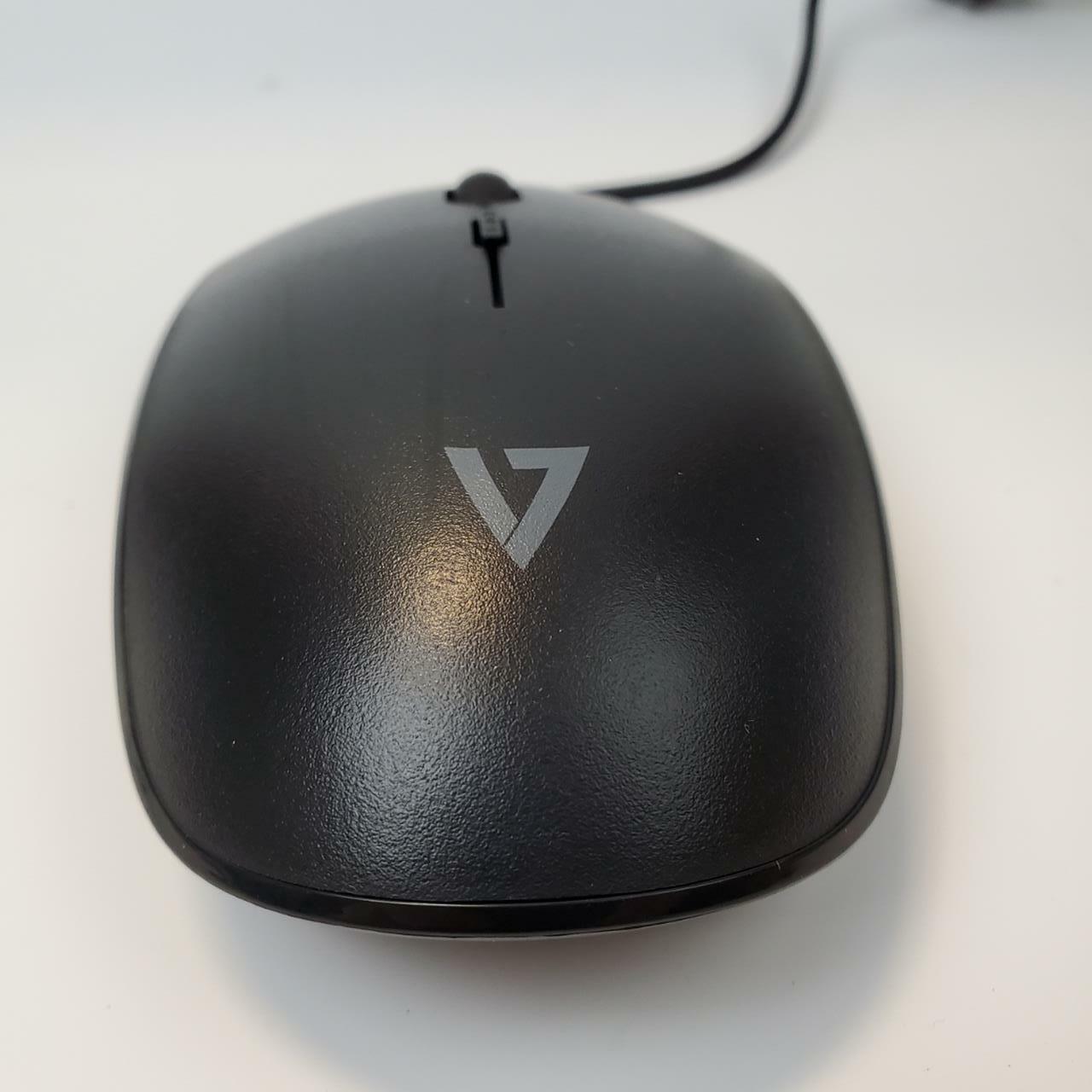 V7 Seven CKU200US Wired USB Keyboard and Mouse Combo | Grade A