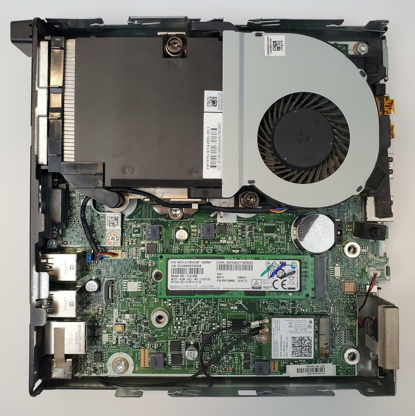 HP ProDesk 400 G3 Mini i5-7500T 8GB RAM 128GB NVMe | Grade B