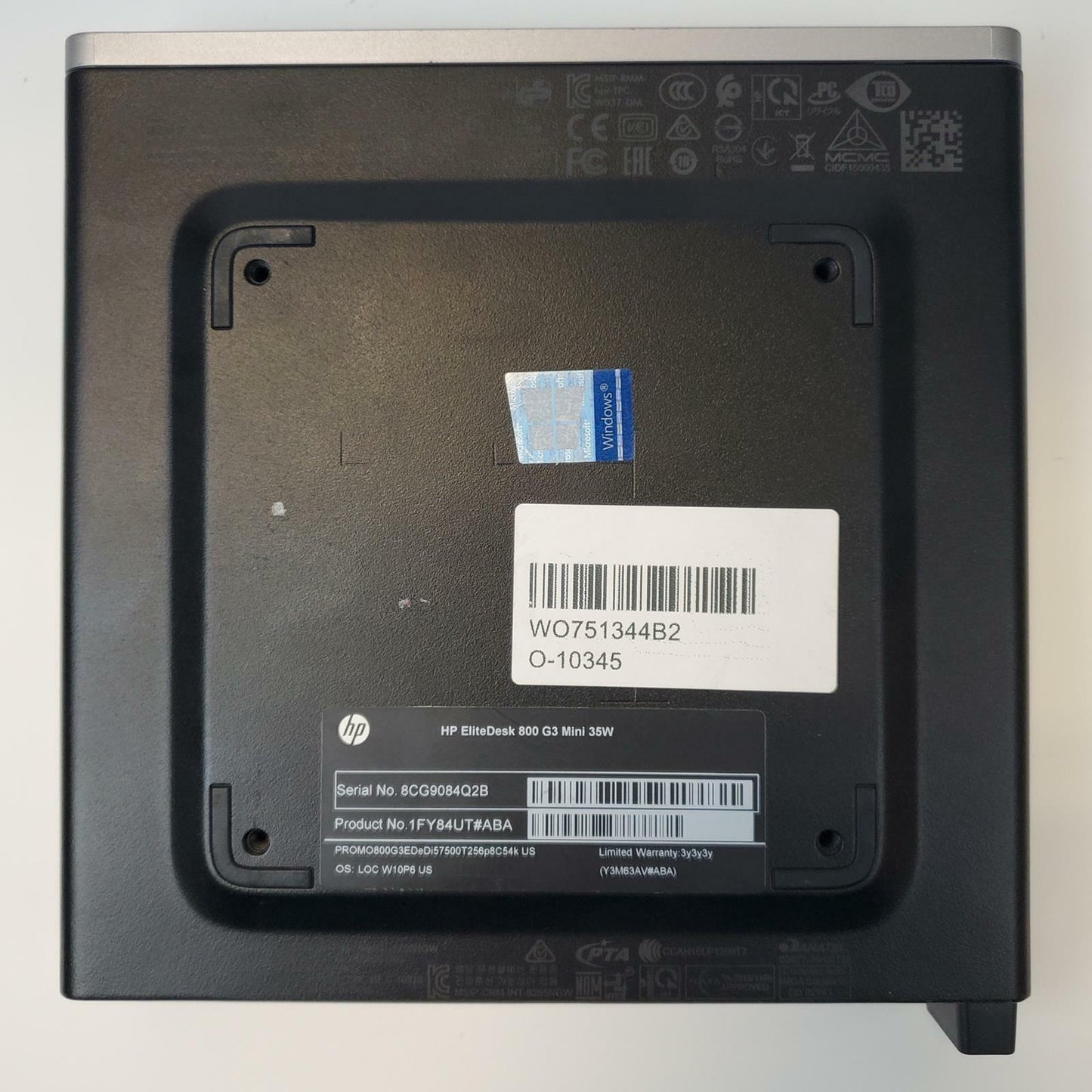 HP EliteDesk 800 G3 No OS i5-7500T 8GB RAM 240GB SSD | Grade B