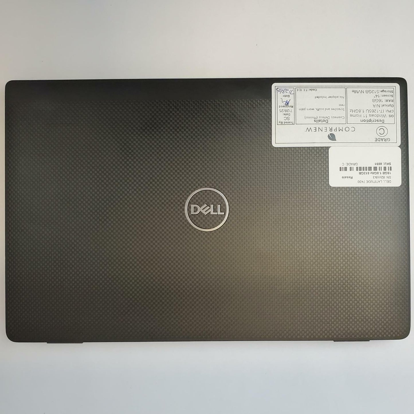 DELL LATITUDE 7430 Win 11 Home I7-1265U 16GB RAM 512GB NVME | Grade C | 8091