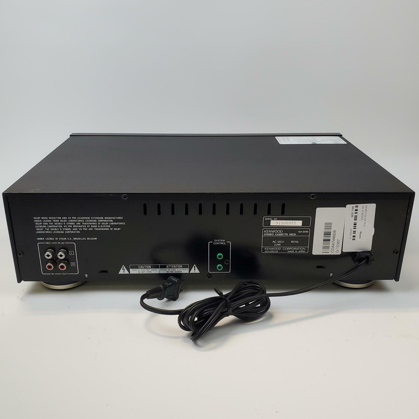 Kenwood KX-3510 Stereo Cassette Deck | Grade B