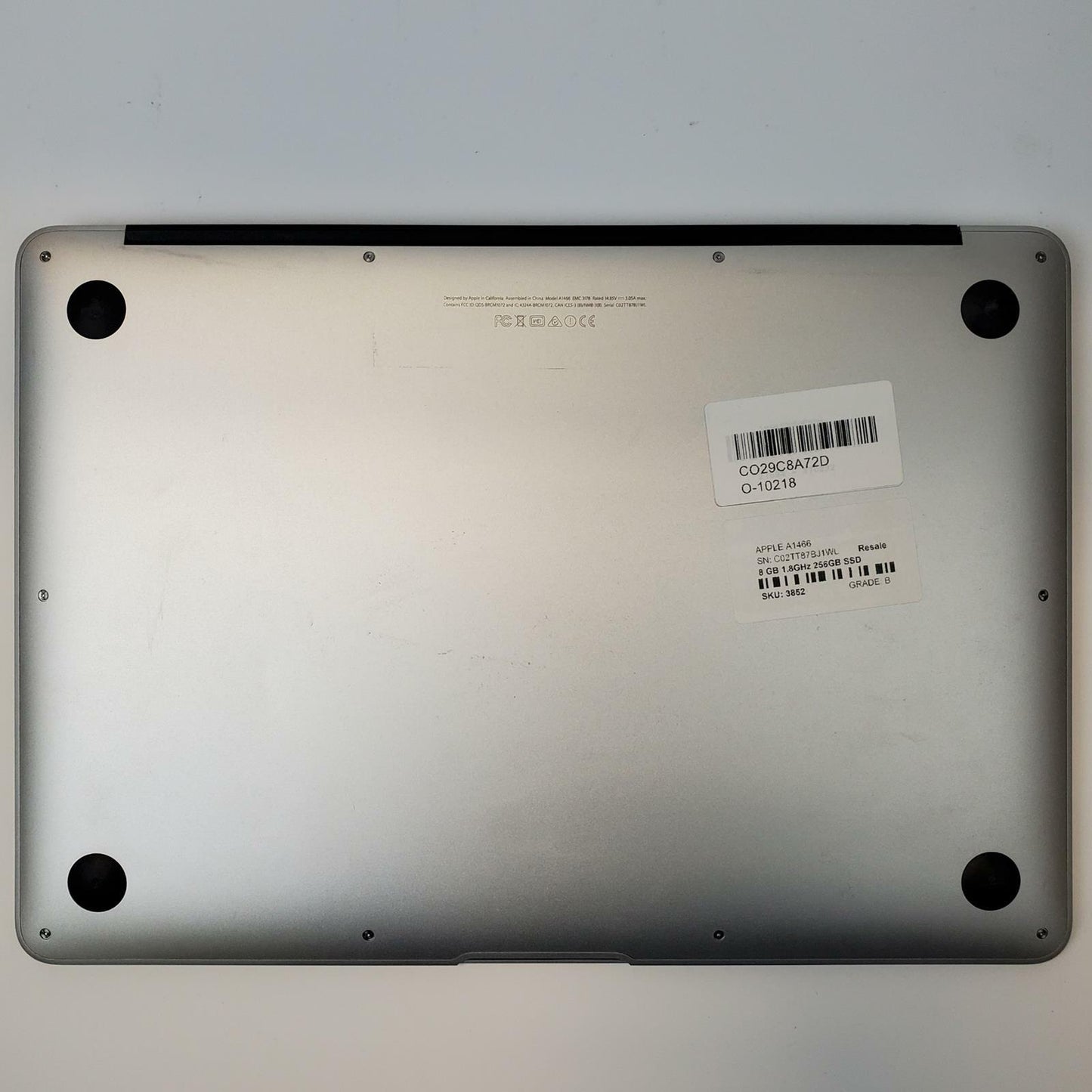 Apple A1466 MacBook Air Monterey i5-5350U 8GB RAM 256GB M.2 | Grade B | 3852