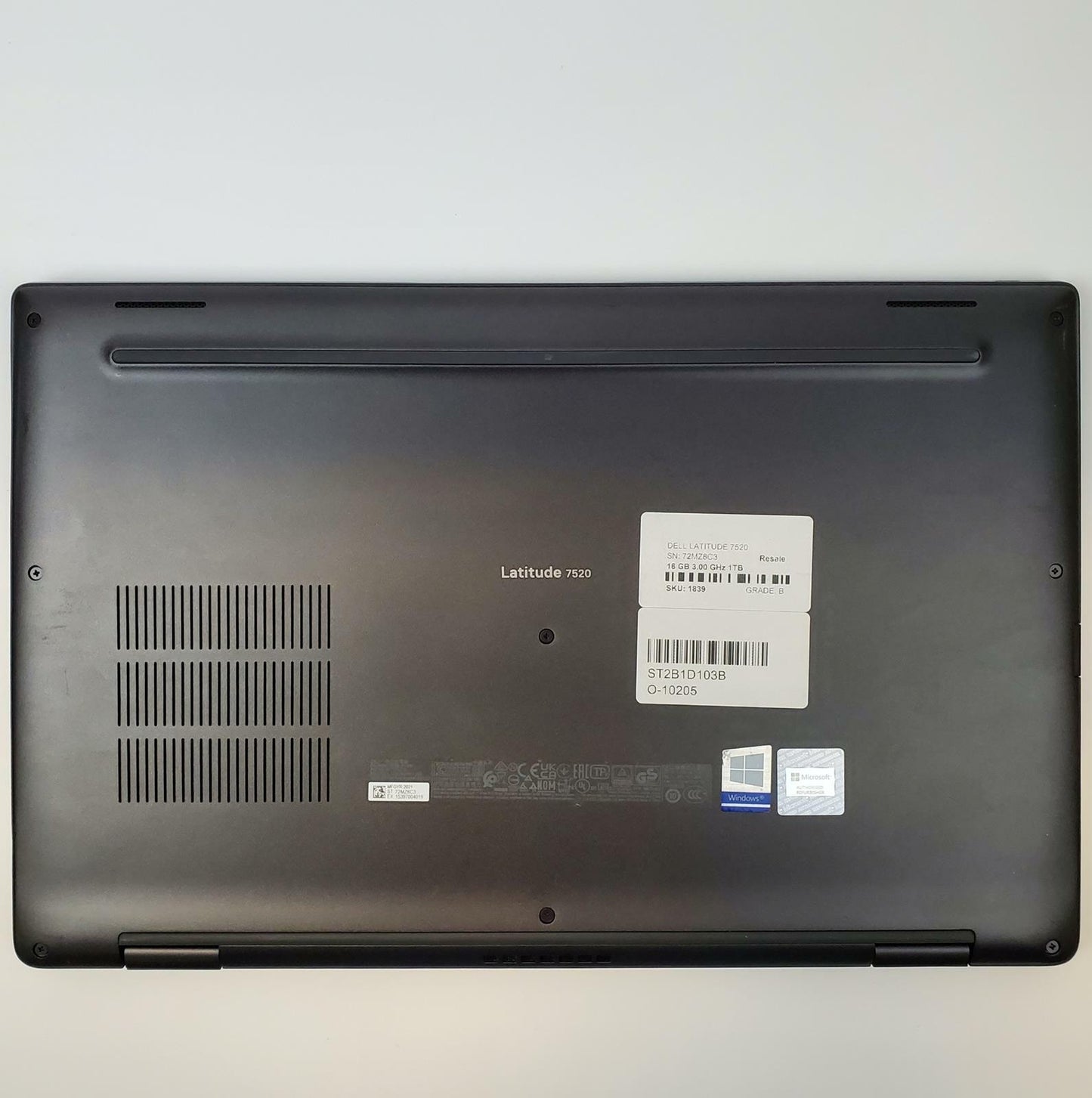 Dell Latitude 7520 Win 11 Home i7-1185G7 16GB RAM 1TB NVMe | Grade C
