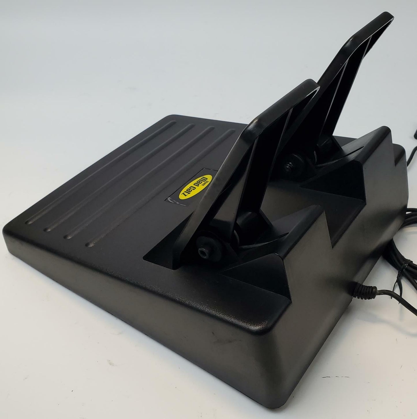 MAD CATZ Dual Force Digital/Analog Racing Wheel w/ Pedals for PS1 | Grade B