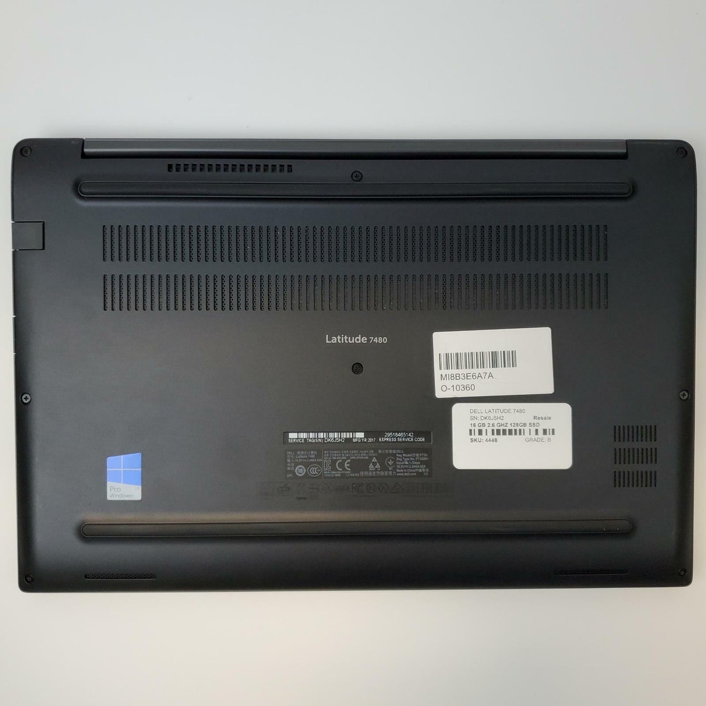 Dell Latitude 7480 No OS i5-7300U 16GB RAM 128GB M.2 | Grade B