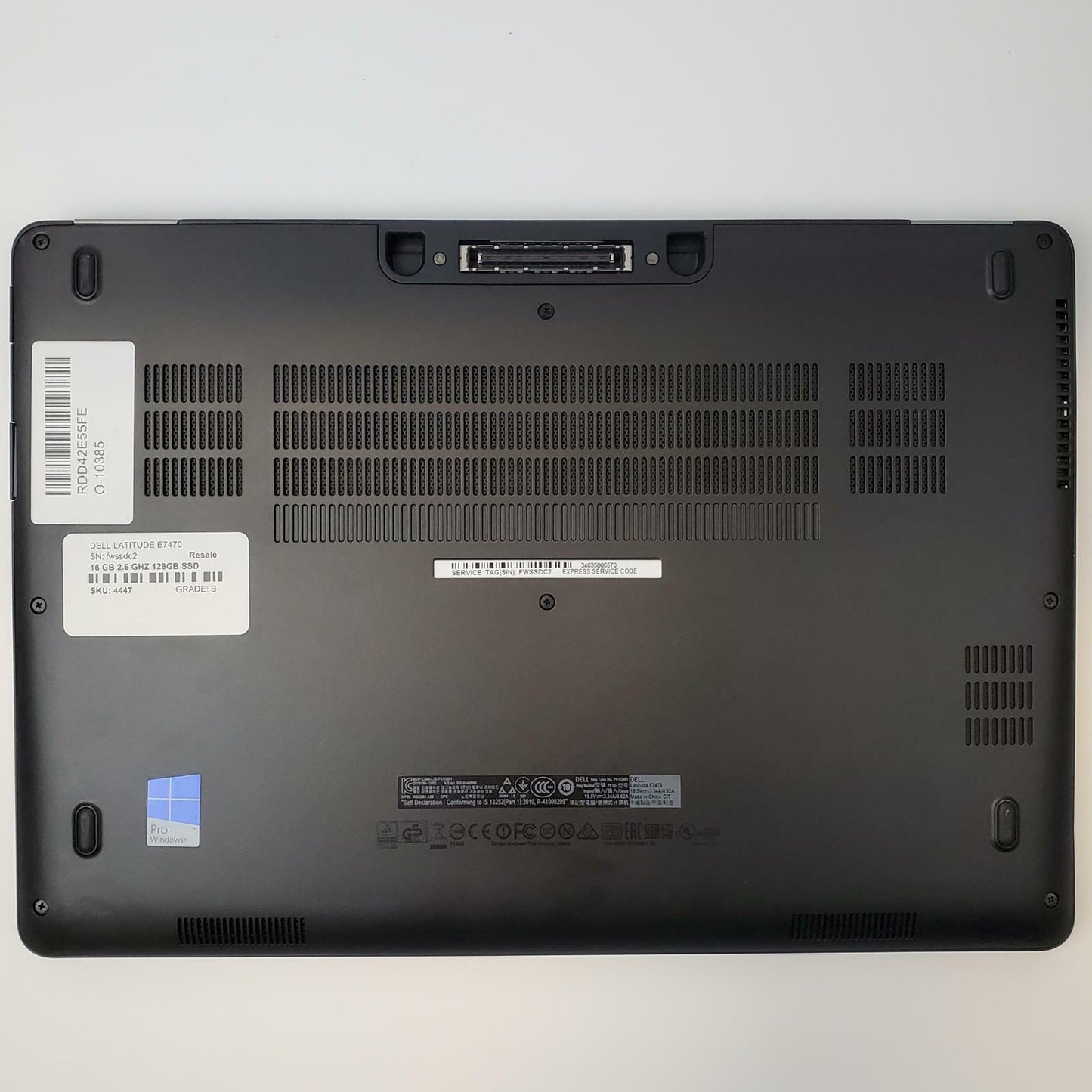 Dell Latitude E7470 No OS i7-6600U 16GB RAM 128GB M.2 | Grade B