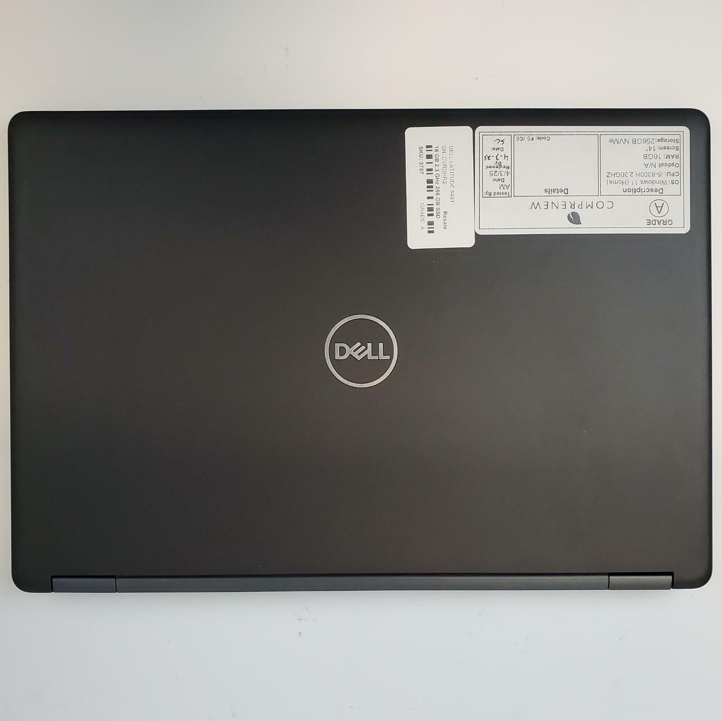 Dell Latitude 5491 Win 11 Home i5-8300H 16GB RAM 256GB NVMe | Grade A