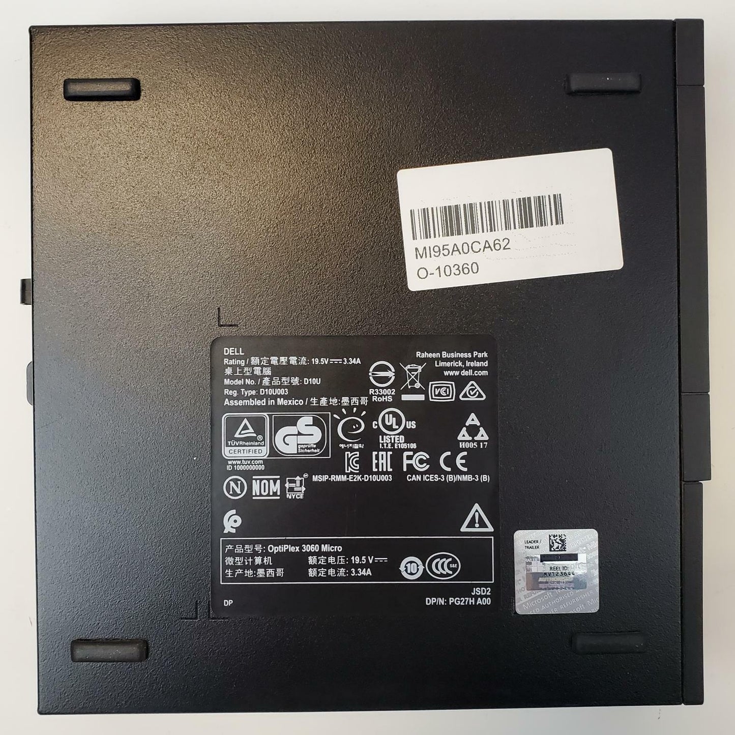 Dell OptiPlex 3060 Win 11 Home i3-8100T 8GB RAM 256GB M.2 | Grade B