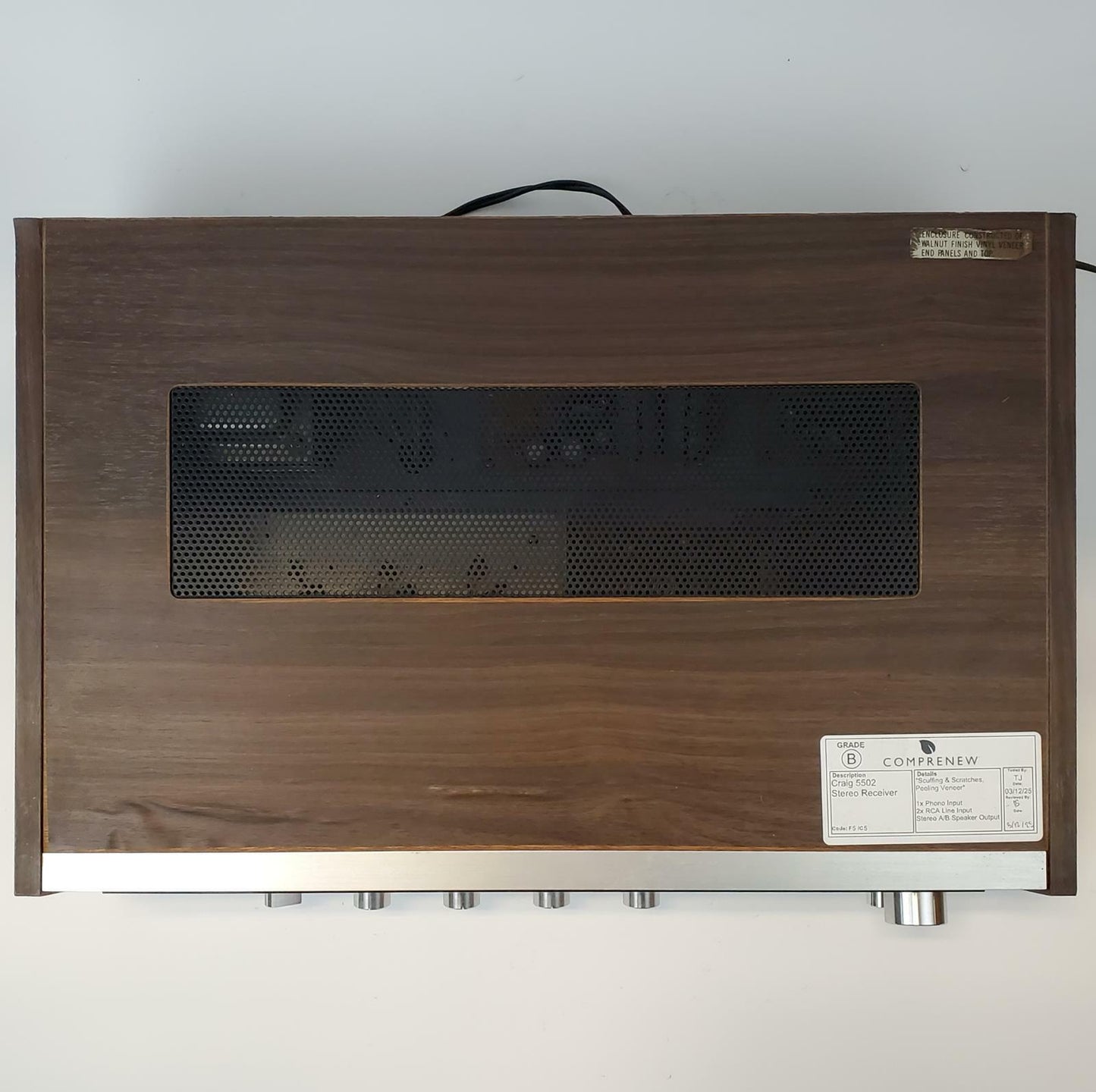 Craig 5502 Series 5000 Deluxe Integrated Receiver | Grade B