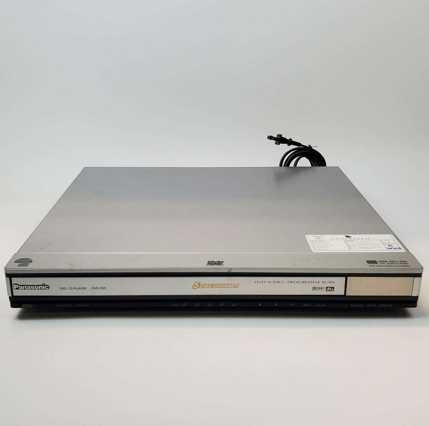 Panasonic DVD-F85 5-Disc DVD Changer | Grade B