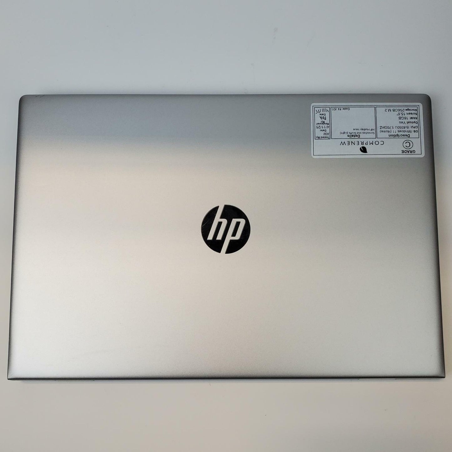 HP ProBook 650 G4 Win 11 Home i5-8350U 16GB RAM 256GB M.2 | Grade C | 3869