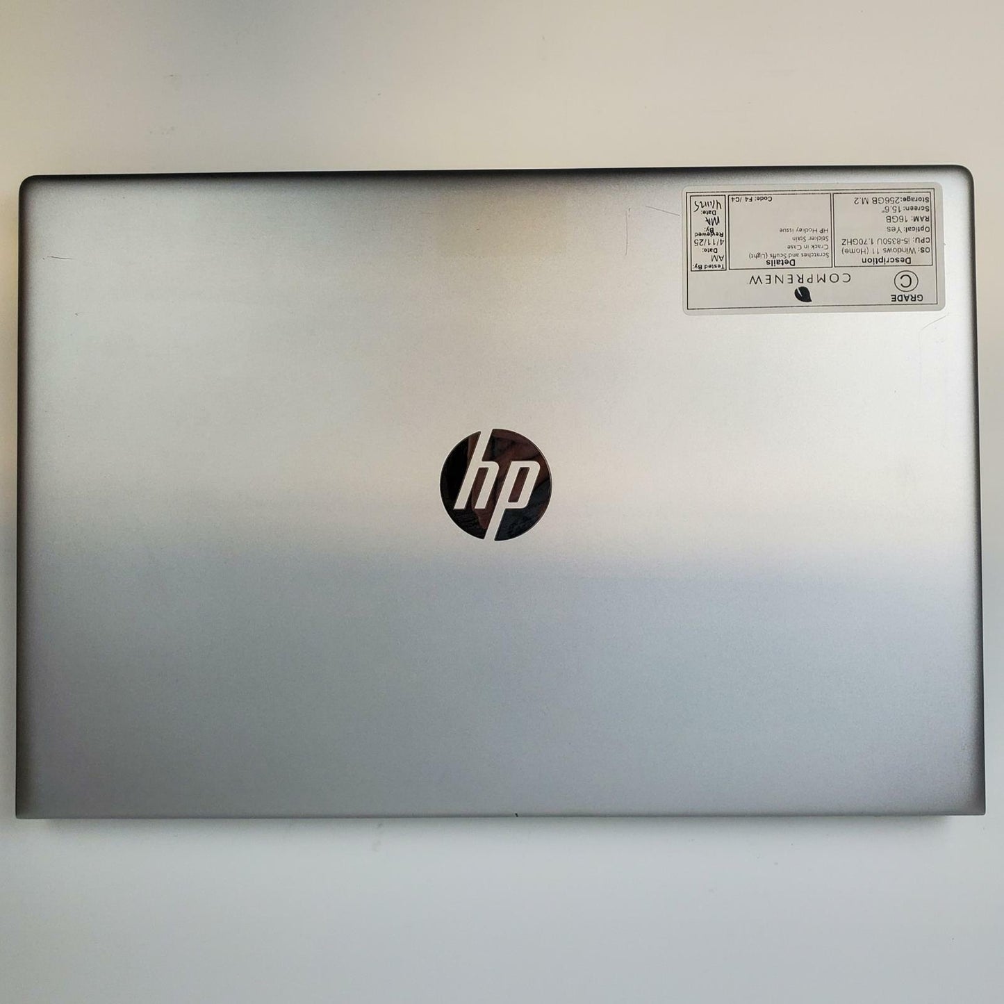 HP ProBook 650 G4 Win 11 Home i5-8350U 16GB RAM 256GB M.2 | Grade C