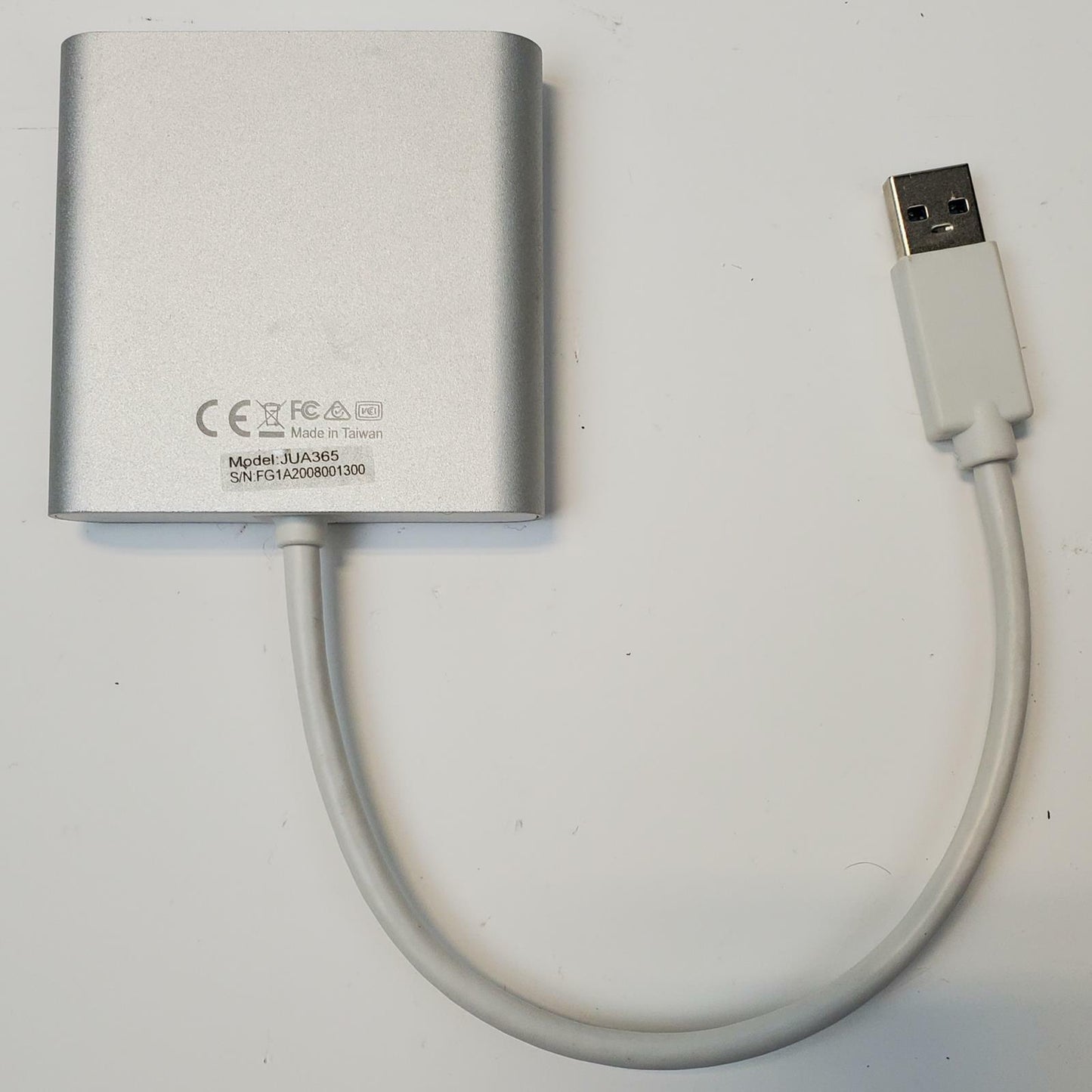 J5create JUA365 USB-A 3.0 to Dual HDMI Multi-Monitor Adapter | Grade A