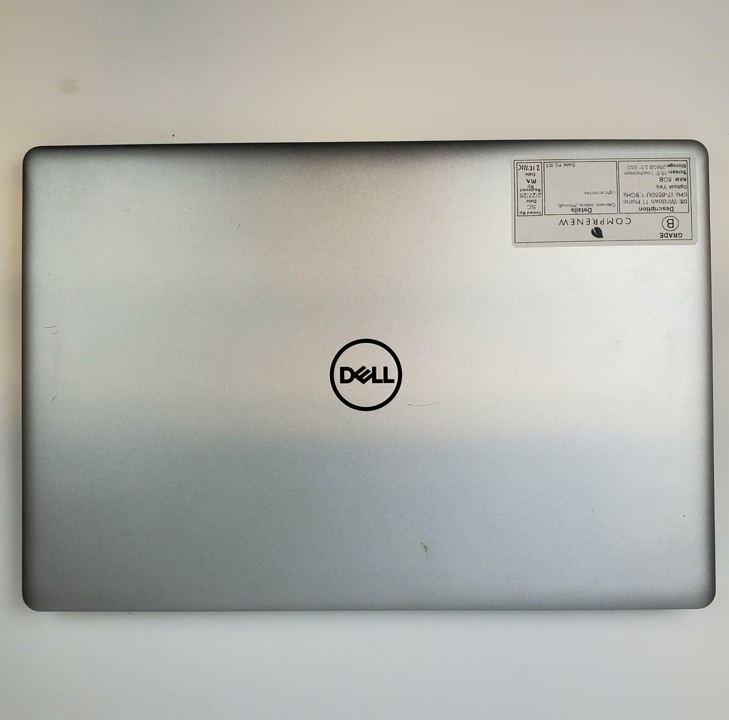Dell Inspiron P75F Win 11 Home i7-8550U 8GB RAM 256GB SSD | Grade B