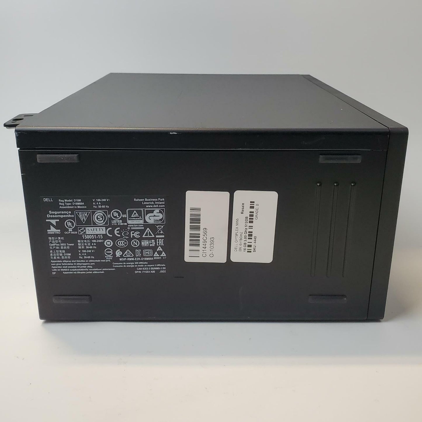 Dell OptiPlex 5055 Win 11 Ryzen 7 1700 16GB RAM 512GB NVMe 2GB GPU | Grade B
