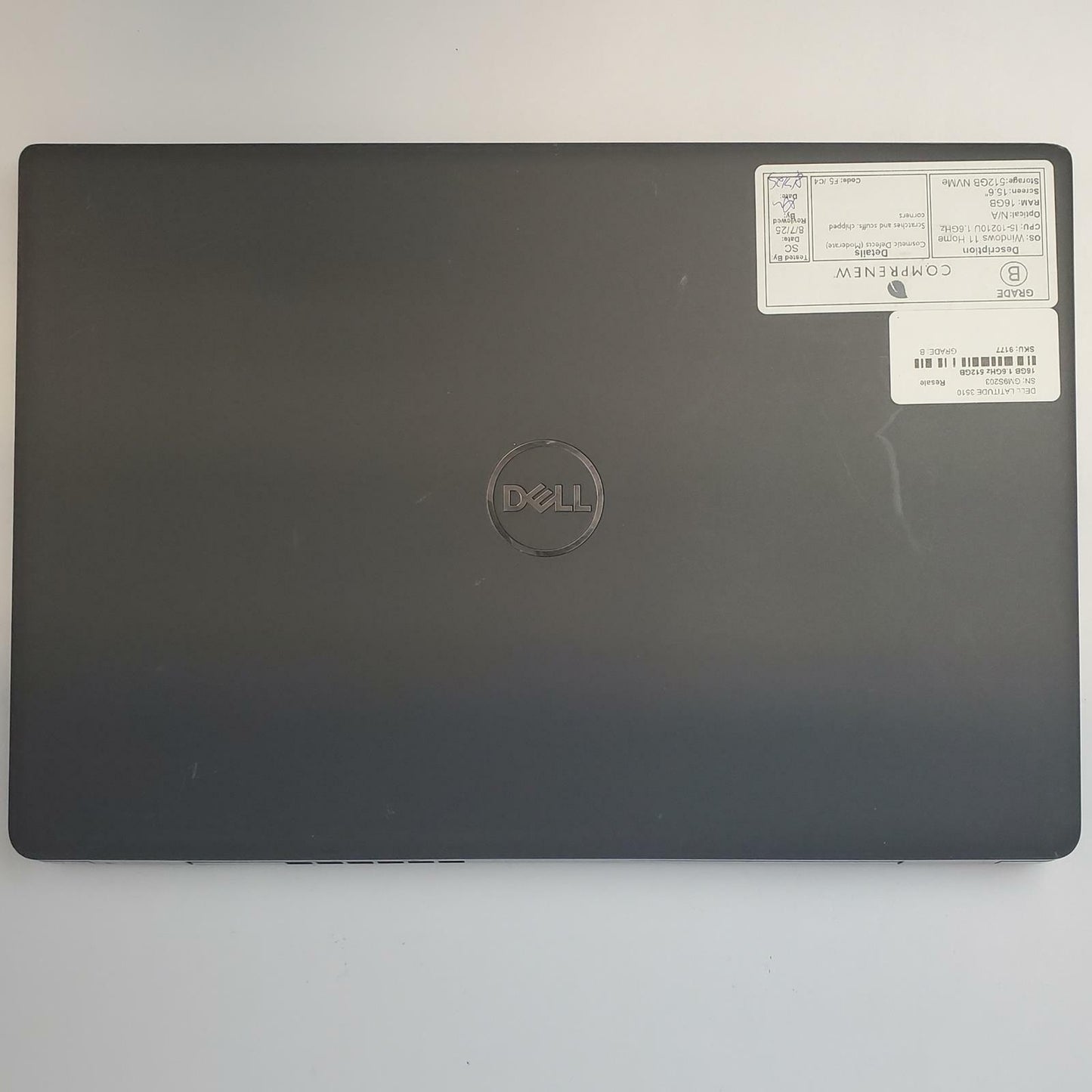 DELL LATITUDE 3510 Win 11 Home I5-10210U 16GB RAM 512GB NVME | Grade B