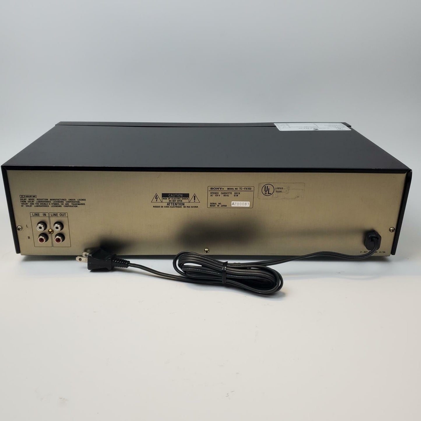 Sony TC-FX150 Stereo Cassette Deck | Grade B