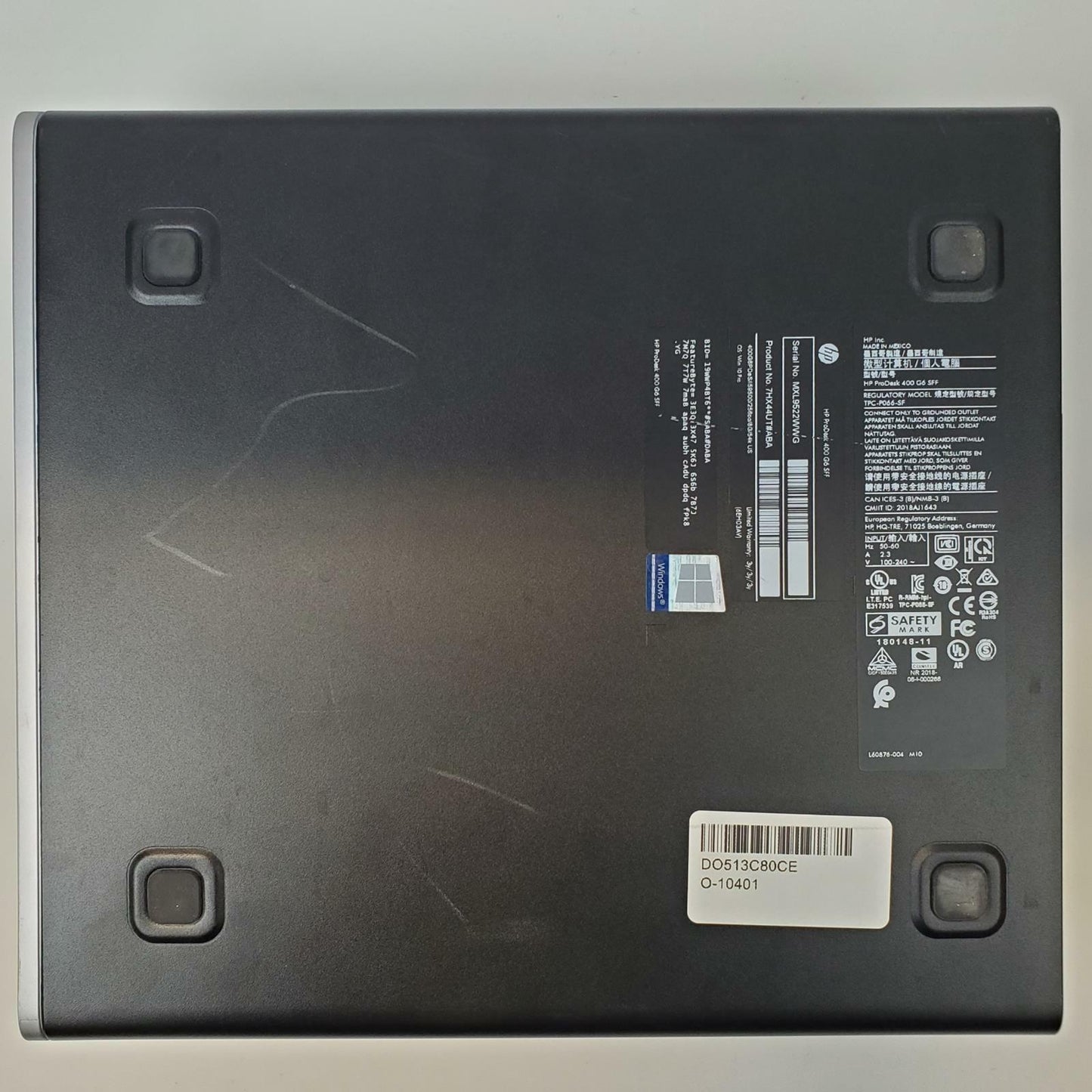 HP ProDesk 400 G6 Win 11 Home i5-9500 16GB RAM 256GB NVMe | Grade B