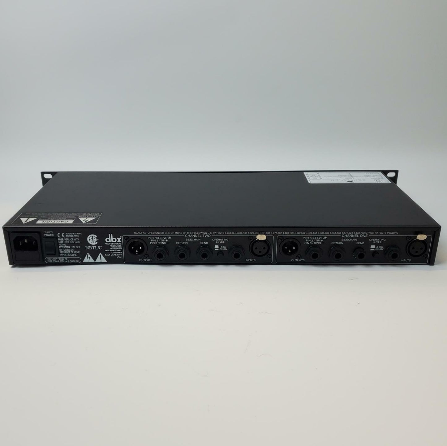 DBX 1066 Compressor/Limiter/Gate | Grade D