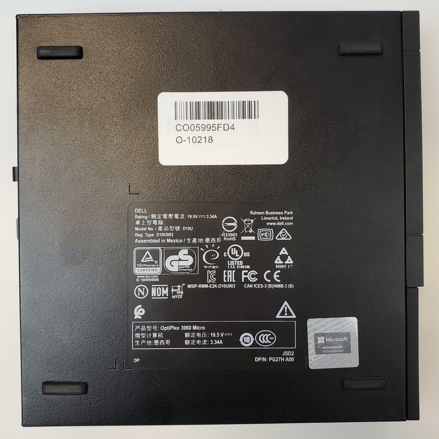 Dell OptiPlex 3060 Win 11 Home i3-8100T 8GB RAM 256GB SSD | Grade A