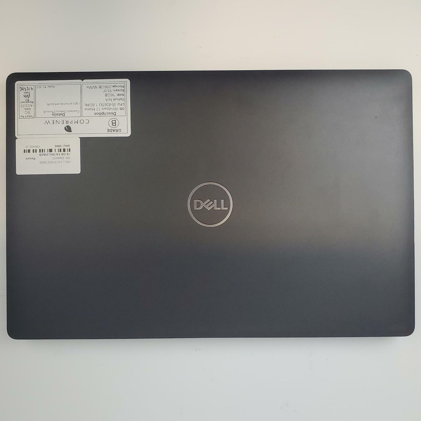 Dell Latitude 5500 Win 11 Home i5-8365U 16GB RAM 256GB NVMe | Grade B