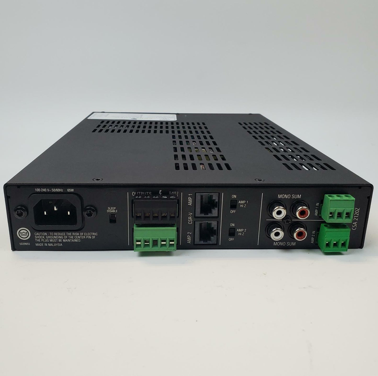 JBL CSA 2120Z Drivecore 2-Channel Power Amplifier | Grade D