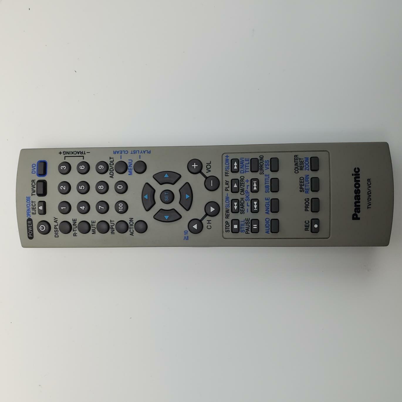 Panasonic DMR-EZ48V VCR/DVD Recorder/Player w/ Remote | Grade B