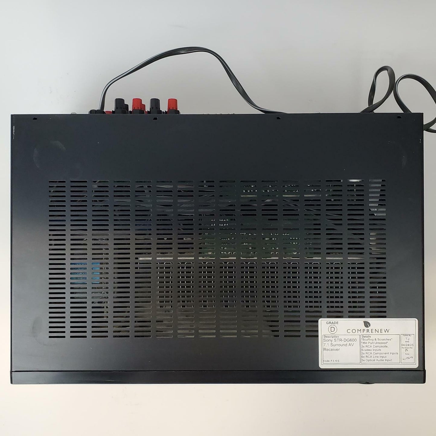 Sony STR-DG600 7.1 Surround AV Receiver | Grade D
