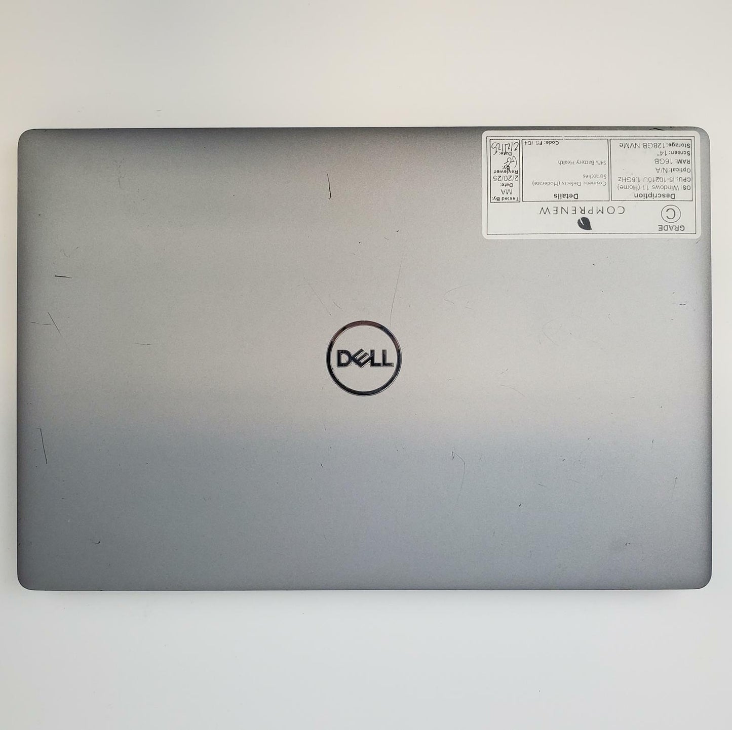 Dell Latitude 5410 Win 11 Home i5-10210U 16GB RAM 128GB NVMe | Grade C