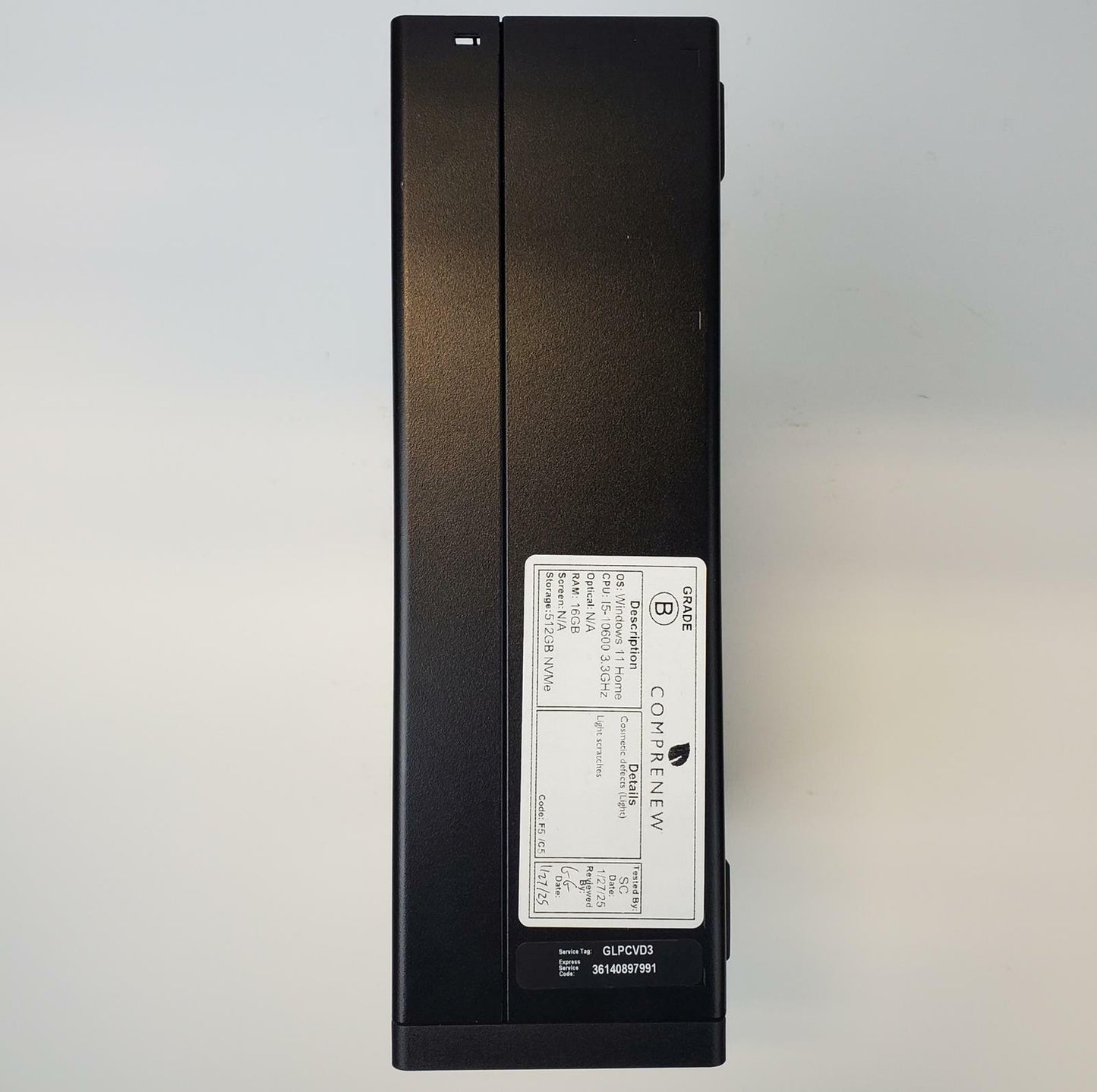 Dell OptiPlex 3080 Win 11 Home i5-10600 16GB RAM 512GB NVMe | Grade B