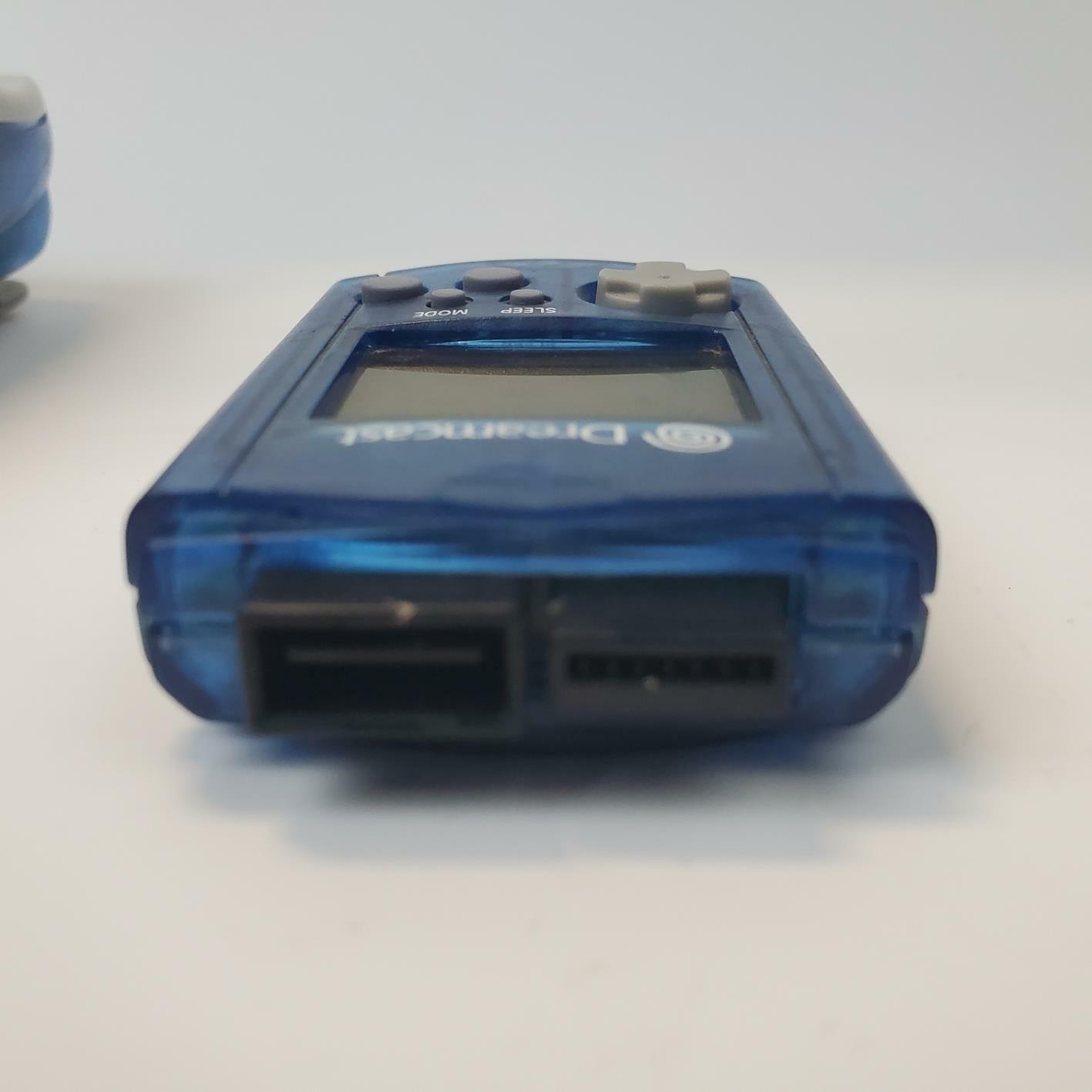 Sega Dreamcast HTK-7700 Controller w/ VMU HKT-7000 (Blue) | Grade B
