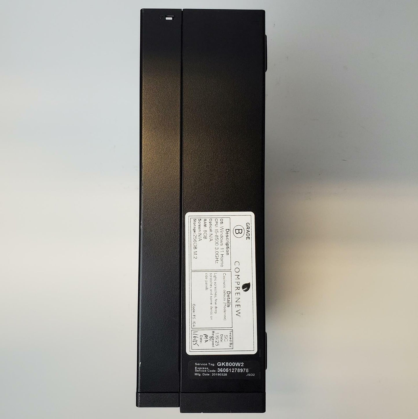 Dell OptiPlex 3060 Win 11 Home i5-8500 8GB RAM 256GB M.2 | Grade B