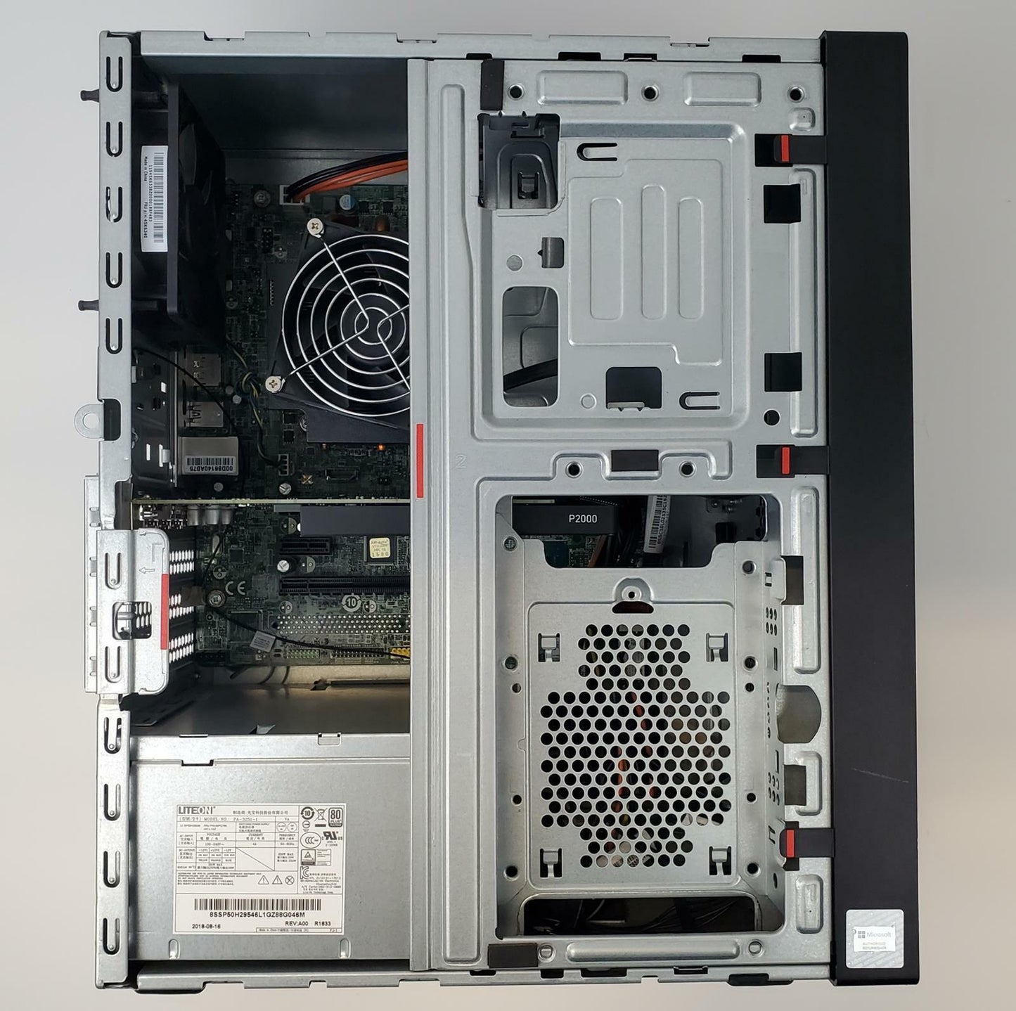 Lenovo ThinkStation P330 Win 11 i7-8700K 16GB RAM 256GB NVMe 5GB GPU | Grade B